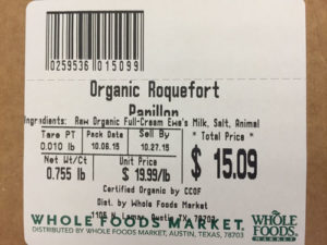 Whole Foods Roquefort Cheese Recalled Nationwide