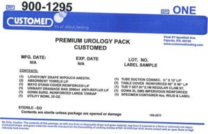 FDA Warns Against Using Customed Surgical Packs and Trays