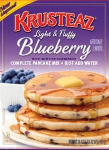 Krusteaz Blueberry Pancake Mix Recalled for Possible E. Coli
