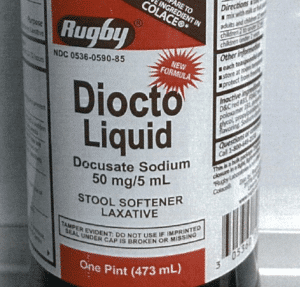 Lawyer for docusate sodium laxative infections.