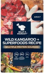 Billy Margot Kangaroo Dog Food Recall