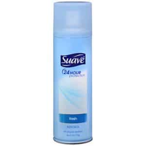 Suave 24-Hour Protection Spray Deodorant Recalled for Benzene