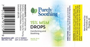 Texas Purely Soothing Eye Drops Lawyer